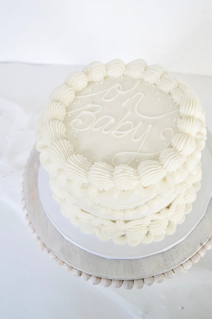 Gender Reveal Cake