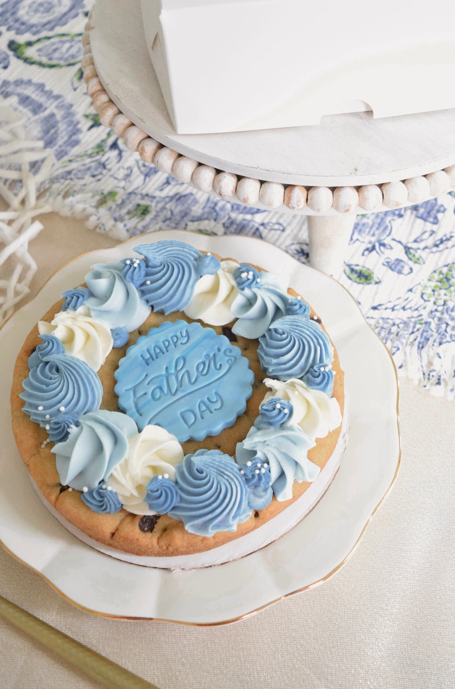 Father's Day Cookie Cake